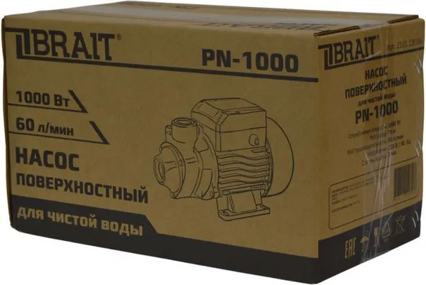 Поверхностный насос Brait PN-1000