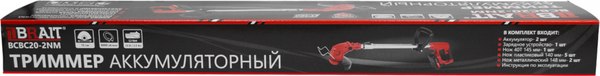 Триммер аккумуляторный Brait BCBC20-2NM