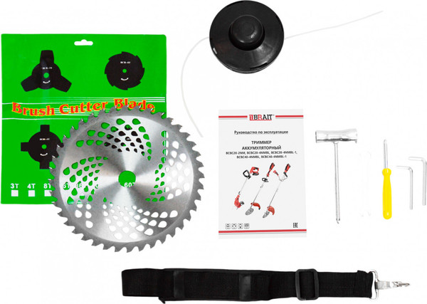 Триммер аккумуляторный Brait BCBC40-4NMBL