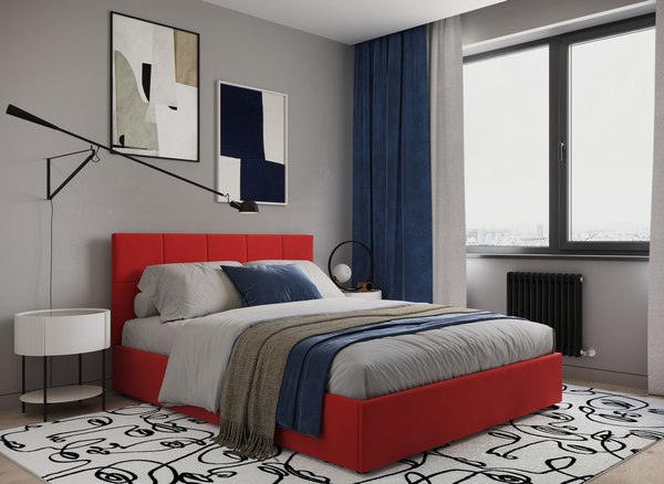 Полуторная кровать Moon Family 1261 / MF012138