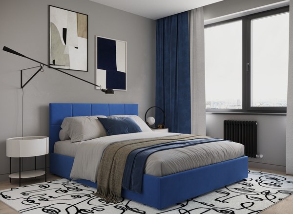 Полуторная кровать Moon Family 1261 / MF012089