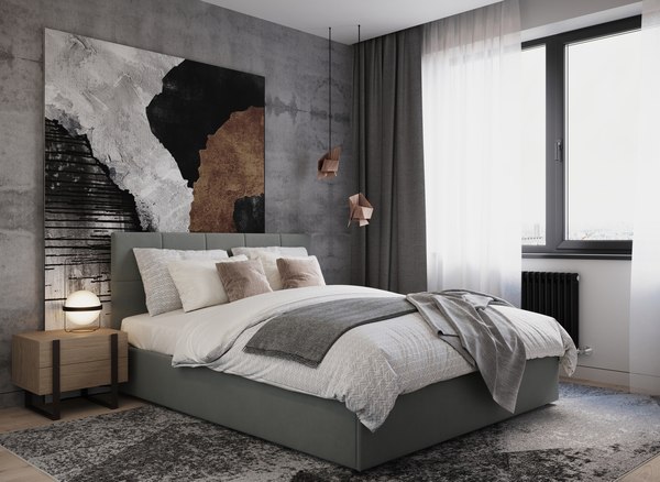 Двуспальная кровать Moon Family 1261 / MF012070