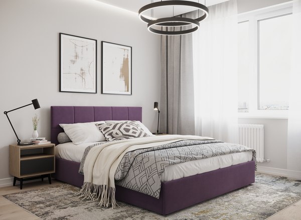 Двуспальная кровать Moon Family 1261 / MF011920