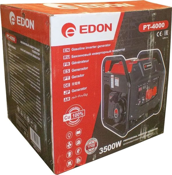 Инверторный генератор Edon PT-4000 / 30291