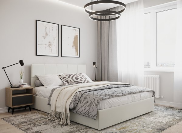 Двуспальная кровать Moon Family 1261 / MF012131