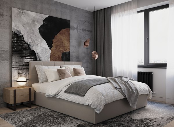 Двуспальная кровать Moon Family 1261 / MF012031