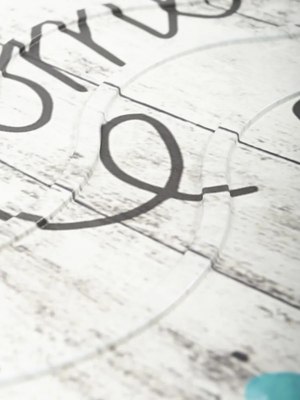 Поддон для обуви Multy Home Printed Utility Tray 38x75 / EU1000035