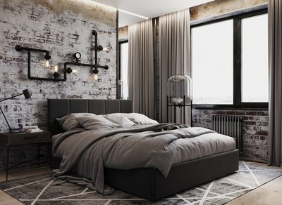 Двуспальная кровать Moon Family 1261 / MF012122