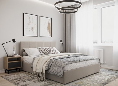 Двуспальная кровать Moon Family 1261 / MF012032