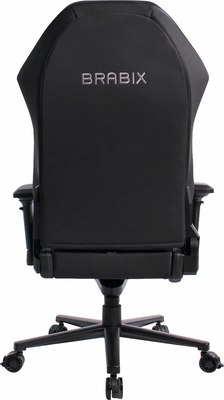 Кресло геймерское Brabix GM-160 / 532952 (черный/серый)