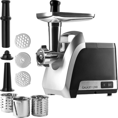 Мясорубка электрическая Galaxy Line GL 2423 (черный) - фото
