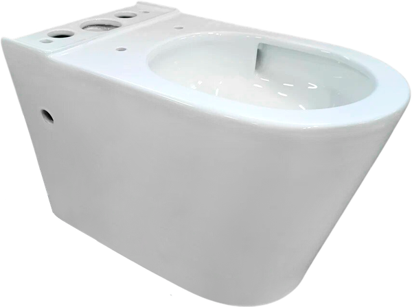 Чаша унитаза напольного Saniteco KW-T005B-R - фото