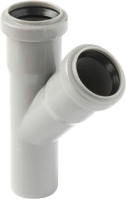 Тройник внутренней канализации Valfex ПП 110-50/45 - фото