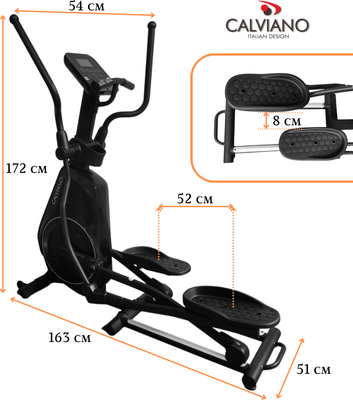 Эллиптический тренажер Calviano Extra