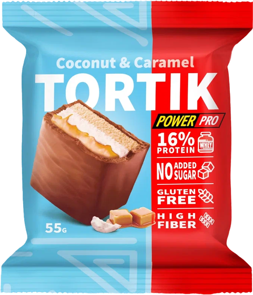 Набор протеиновых пирожных Power Pro Tortik / PP982552 - фото