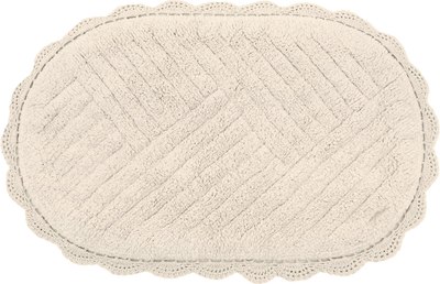 Коврик для ванной Sofi de Marko Emma Кружевной 60x100 / КВ-ЭМ-6-60х100 - фото