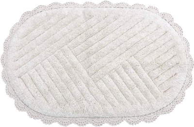 Коврик для ванной Sofi de Marko Emma Кружевной 60x100 / КВ-ЭМ-4-60х100 - фото