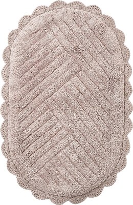 Коврик для ванной Sofi de Marko Emma Кружевной 60x100 / КВ-ЭМ-7-60х100 - фото
