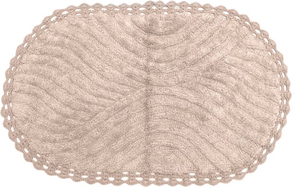 Коврик для ванной Sofi de Marko Sierra Кружевной 60x100 / КВ-СР-5-60х100 - фото