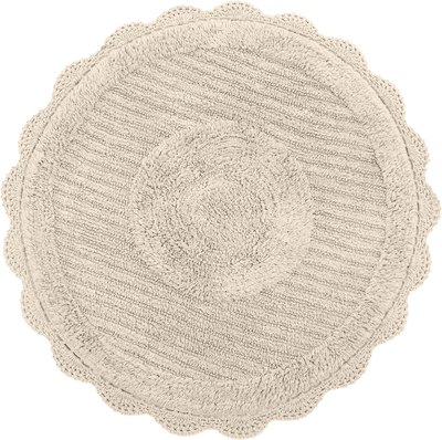 Коврик для ванной Sofi de Marko Laura Кружевной 75x75 / КВ-ЛА-6-75х75 - фото