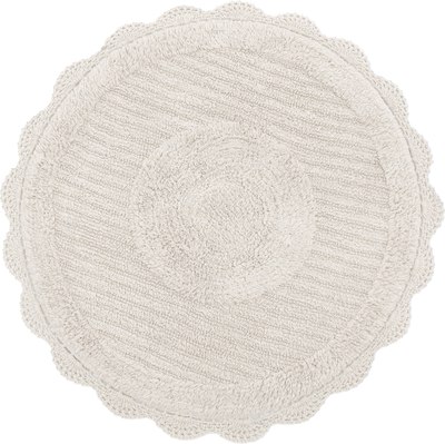 Коврик для ванной Sofi de Marko Laura Кружевной 75x75 / КВ-ЛА-4-75х75 - фото