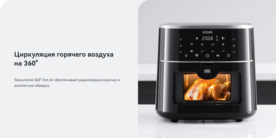 Аэрогриль Viomi VXAF0601-EW (белый)
