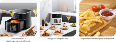 Аэрогриль Viomi VXAF0601-EW (белый)