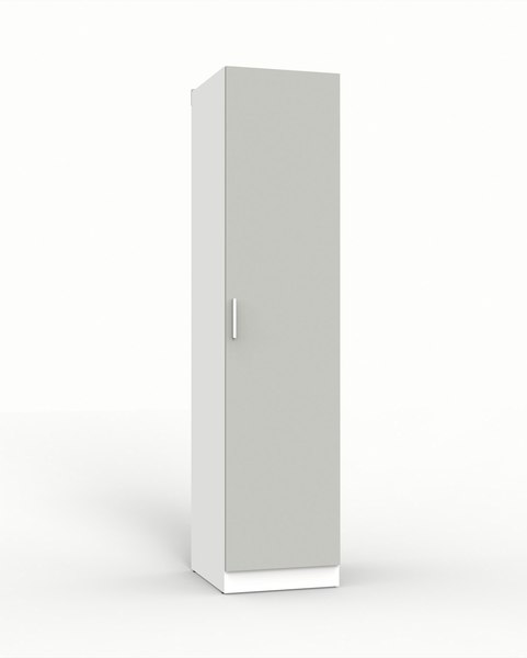 Шкаф-пенал Интермебель 580 / МР-01 - фото