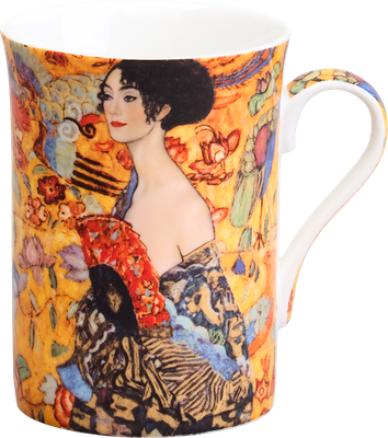 Кружка Lefard Дама с веером Г. Климт 104-1031 - фото
