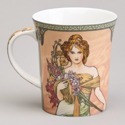 Кружка Lefard Времена года А. Муха 104-1034