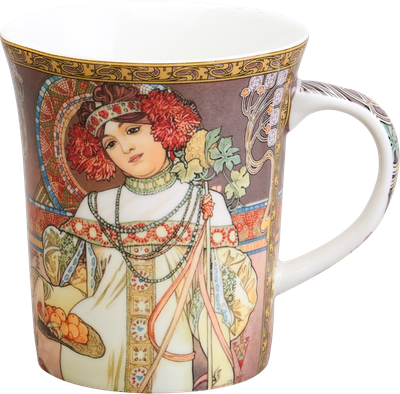 Кружка Lefard Времена года А. Муха 104-1036 - фото