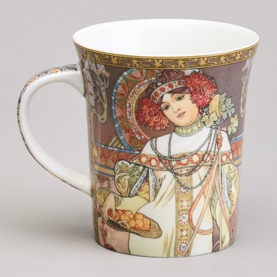 Кружка Lefard Времена года А. Муха 104-1036