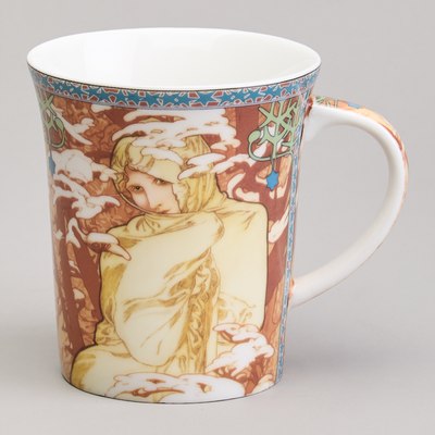 Кружка Lefard Времена года А. Муха 104-1037