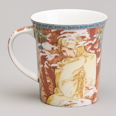 Кружка Lefard Времена года А. Муха 104-1037