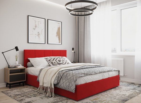 Двуспальная кровать Moon Family 1261 / MF012143