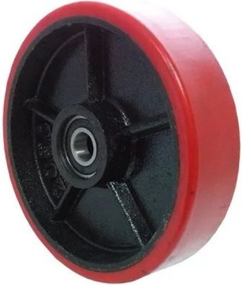 Колесо для тележки складской TOR 200х50мм BF/WB/RHP / 1001014 - фото