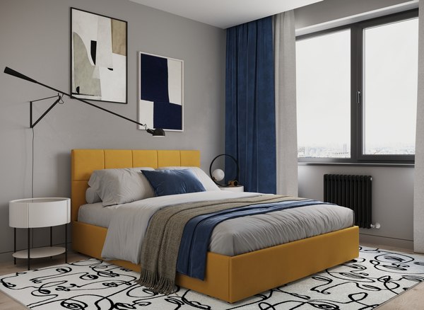 Двуспальная кровать Moon Family 1261 / MF011873