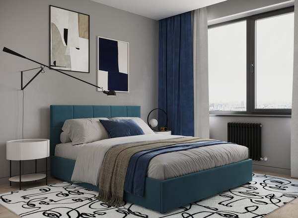 Двуспальная кровать Moon Family 1261 / MF011853