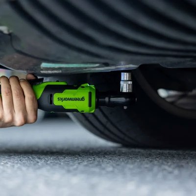 Аккумуляторная трещотка Greenworks GD24RW / 3804007