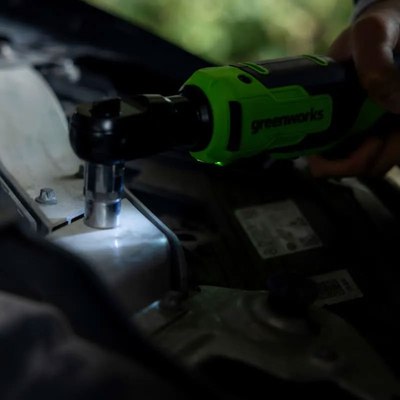 Аккумуляторная трещотка Greenworks GD24RW / 3804007