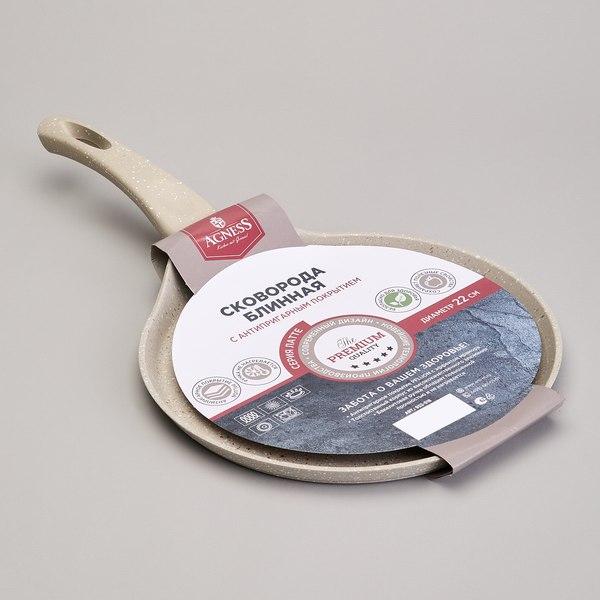 Блинная сковорода Agness 932-518
