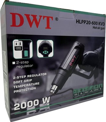 Строительный фен DWT HLPP20-600 KVD
