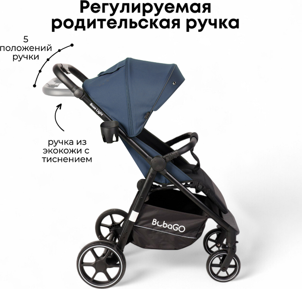 Детская прогулочная коляска Bubago Model Bass Light / BG 137-1 