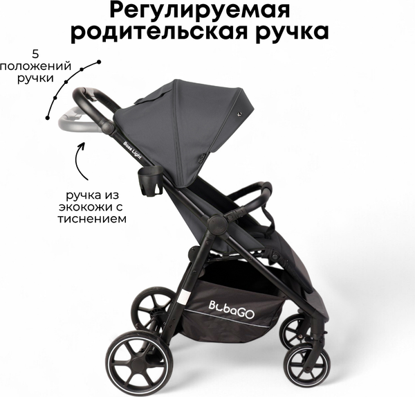 Детская прогулочная коляска Bubago Model Bass Light / BG 137-4 