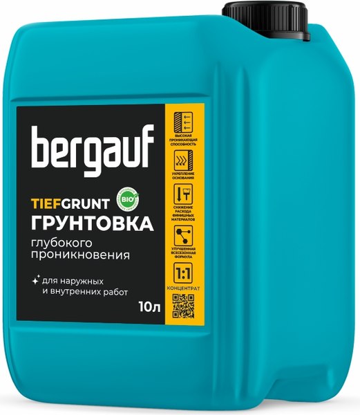 Грунтовка Bergauf Tiefgrunt концентрат 1:1-U