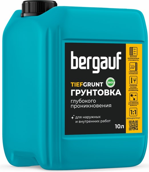 Грунтовка Bergauf Tiefgrunt концентрат 1:1-U - фото