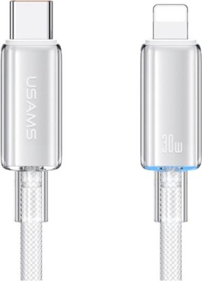 Кабель Usams Cloud US-SJ659 Type-C-Lightning - фото