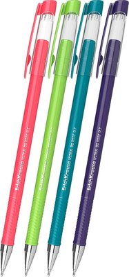 Набор шариковых ручек Erich Krause Ultra-30 Stick&Grip Reef 0.7 Super Glide Technology / 63114 - фото