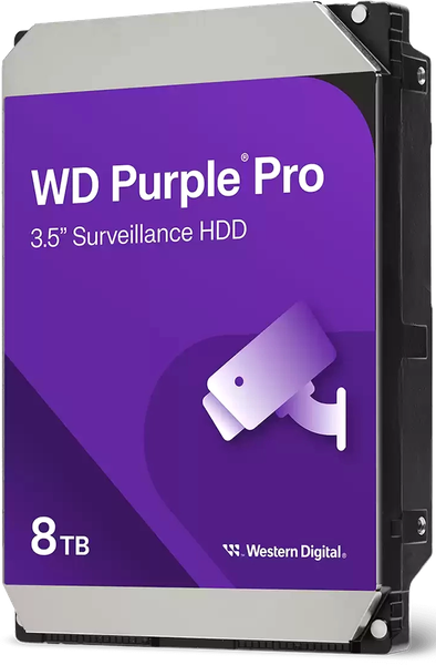 Жесткий диск Western Digital Purple Pro 8TB (WD8002PURP) - фото