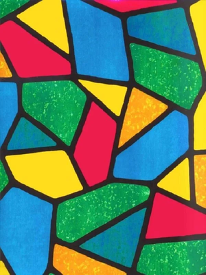 Пленка самоклеящаяся универсальная Color Dekor Витражная 9047 - фото